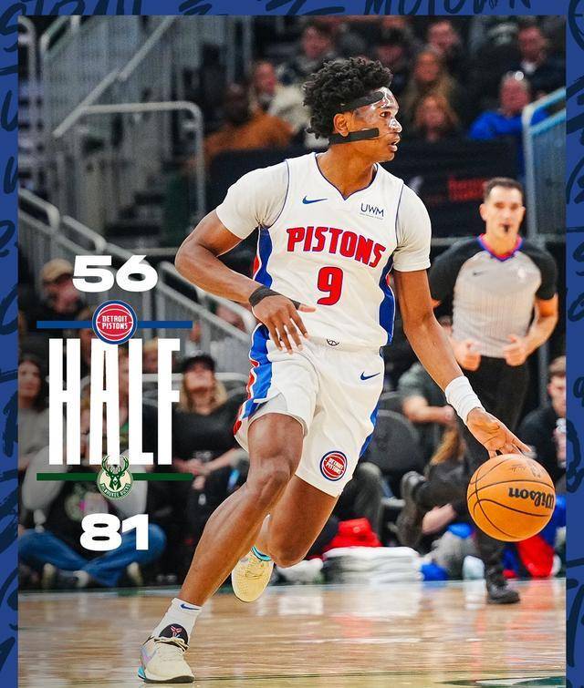 活塞负雄鹿,德拉蒙德表现平平 活塞负雄鹿,德拉蒙德表现平平